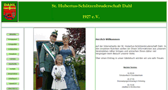 Desktop Screenshot of dahler-schuetzen.de